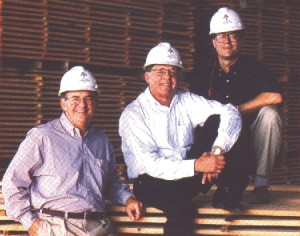 Pictured Left to Right     Rick Green Executive Vice President;   
John E. Anthony, President;   
Steven M. Anthony, Vice President - Pine Operations